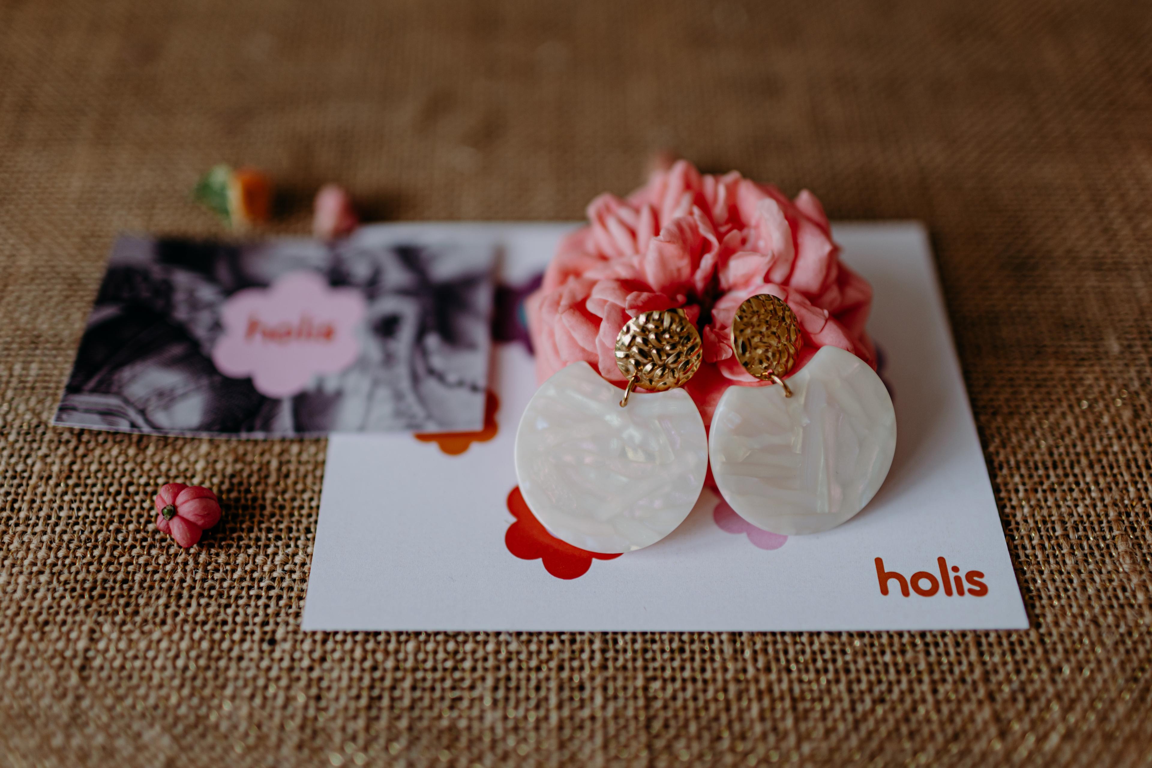 Bijoux Holis en acétate